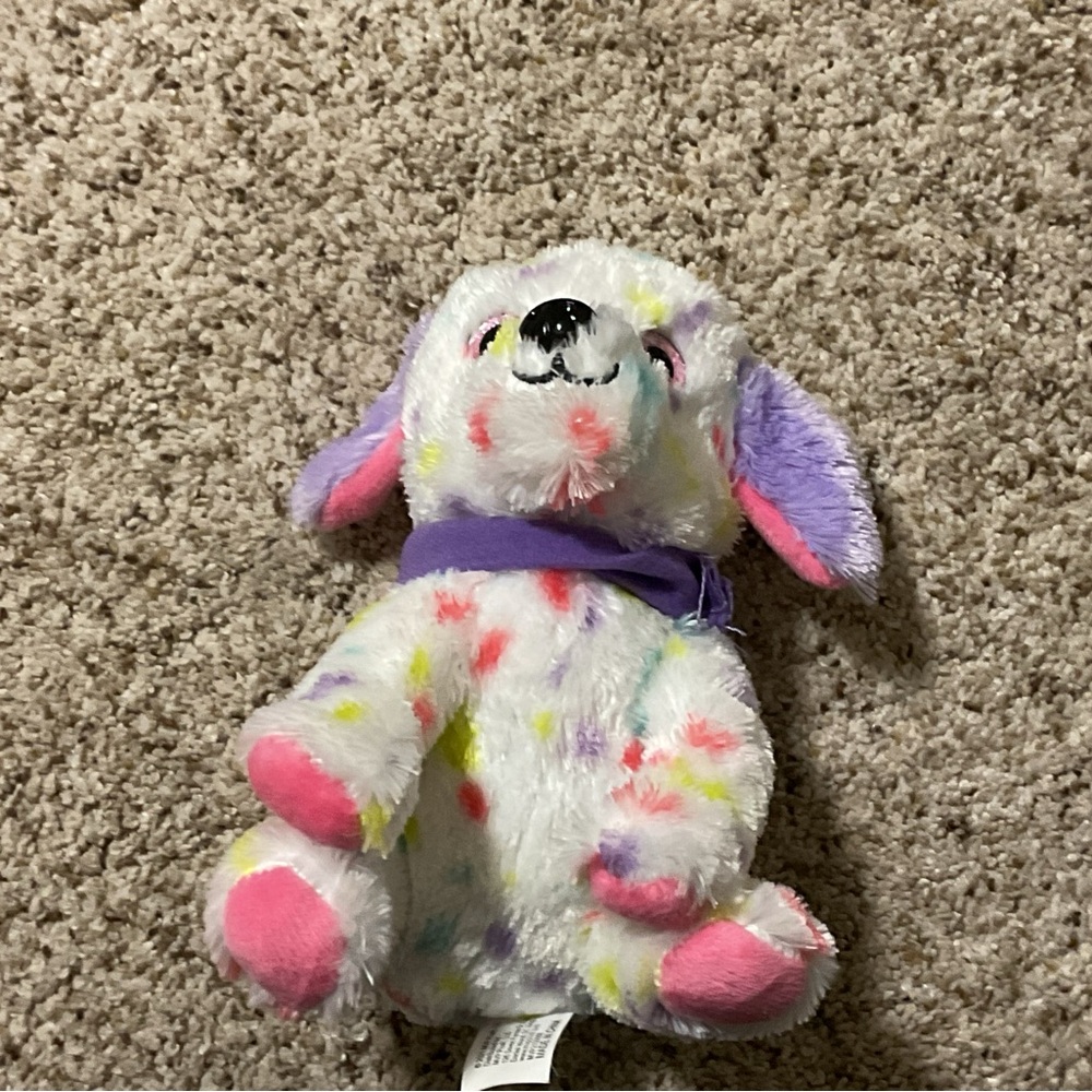 Colorful Plush Dog Toy